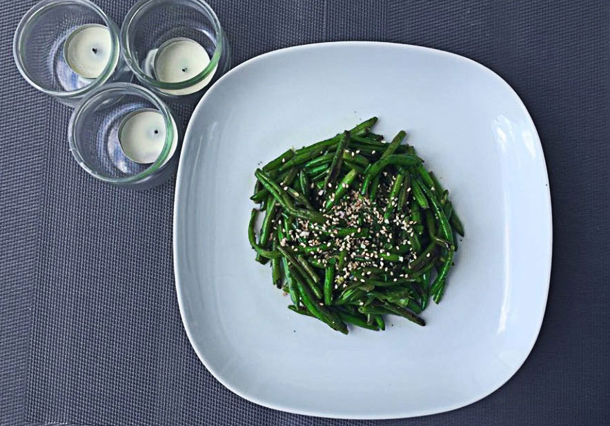You are currently viewing Haricots verts au sésame