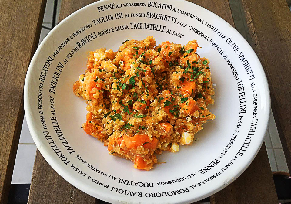 Lire la suite à propos de l’article Taboulé de quinoa aux patates douces et fêta