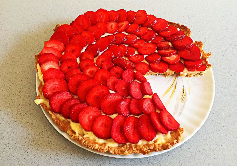 You are currently viewing Tarte aux fraises